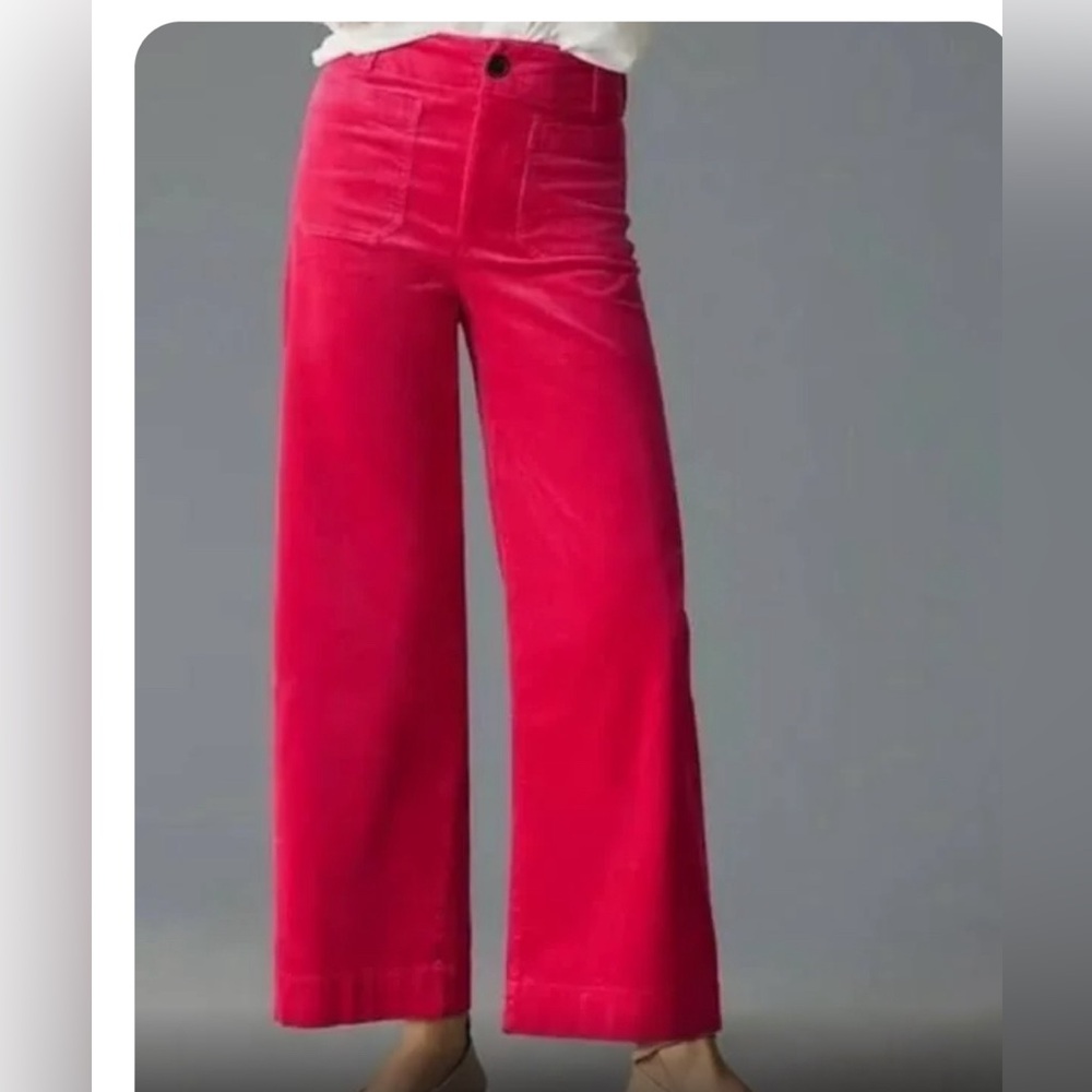 Anthropologie , Colette, corduroy cropped pants